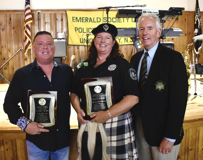 Union County Emeralds Honor Firefighters