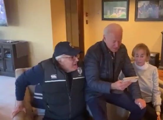Biden Cheers On Ireland