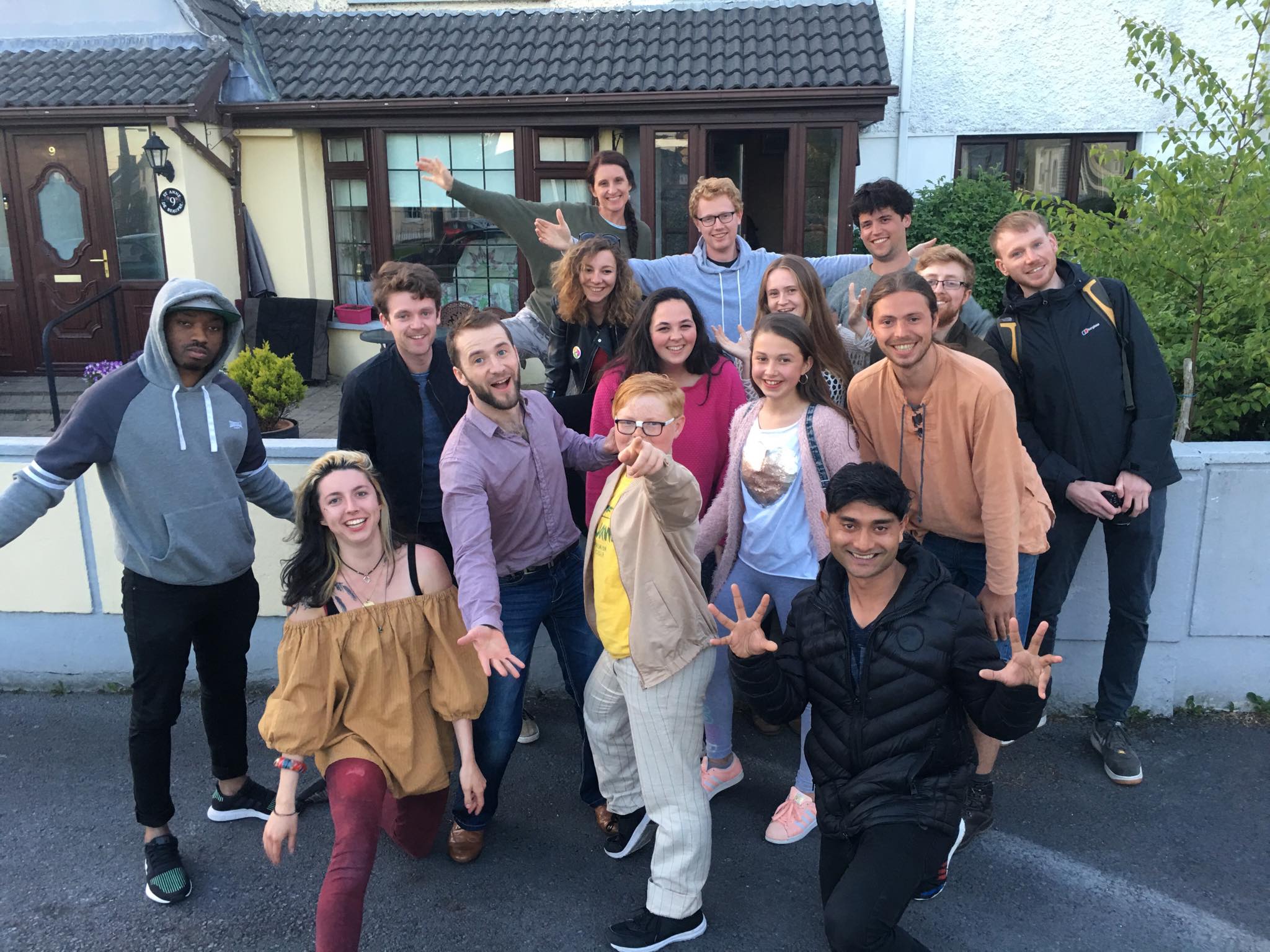 Galway crew wrap