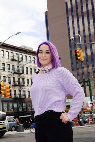 Artist living the dream in NYC