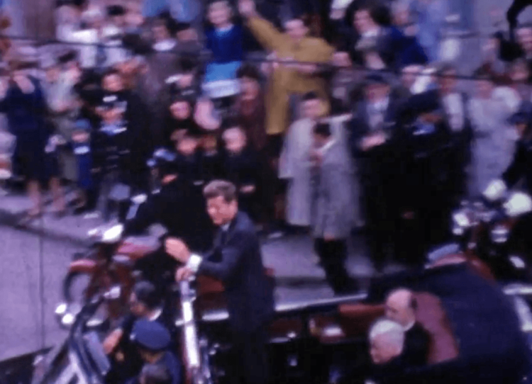 New JFK Images From New Ross Visit Emerge