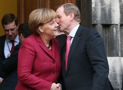 Kenny praises Merkel on Bailout, Brexit