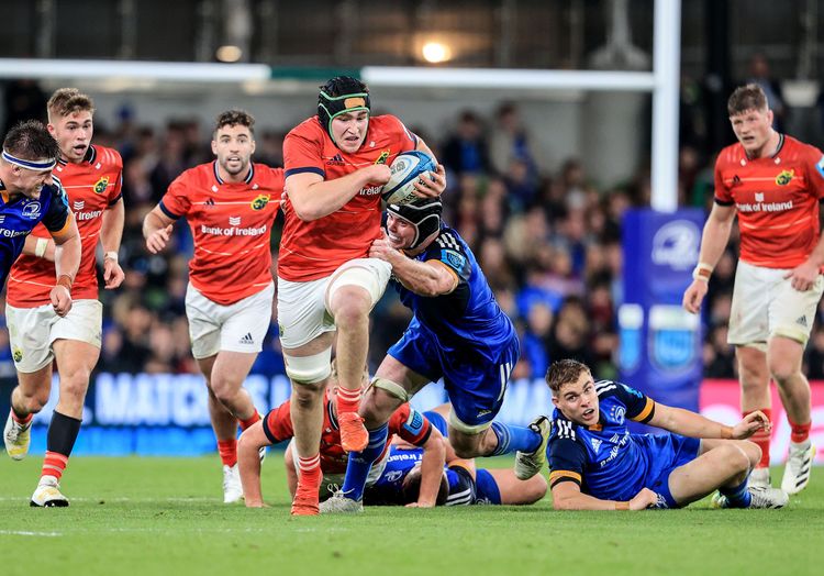 Leinster wisdom too much for gallant young Munster 