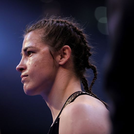 Katie puts her titles on line Saturday in London