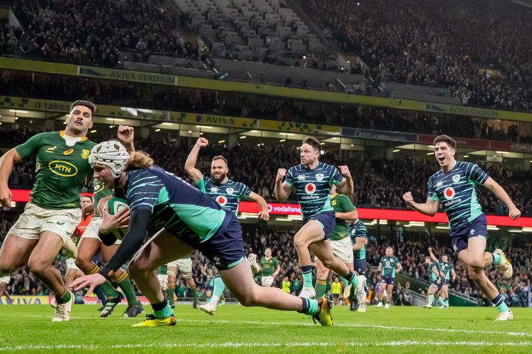 Farrell's new Ireland hits heights vs. world champions South Africa