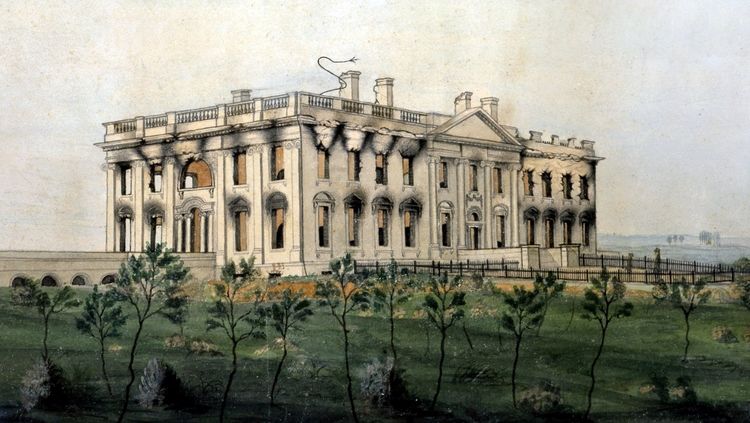 Ross captured Washington, burned White House