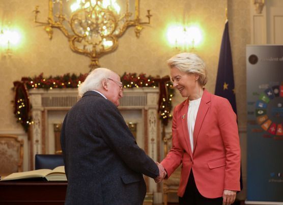 No Hard Border Says Von der Leyen