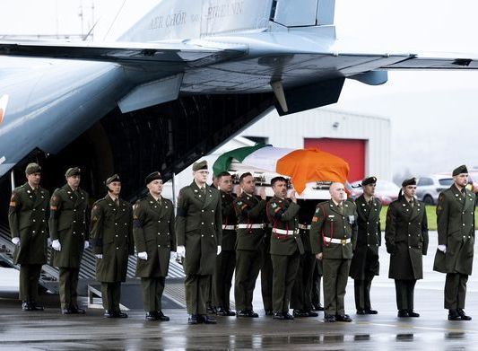 Soldier's Remains Flown Home