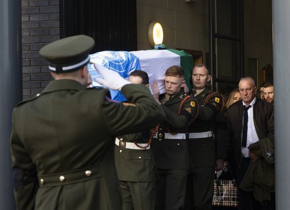 Funeral of Private Sean Rooney