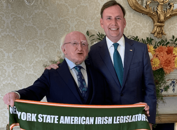 New York Irish legislators leader to step down from Assembly
