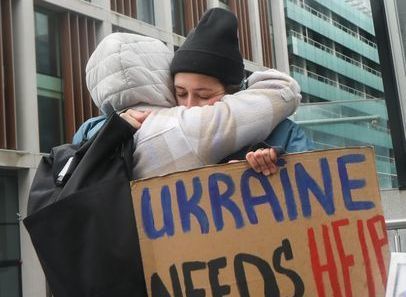 Protest Against Russian Propaganda