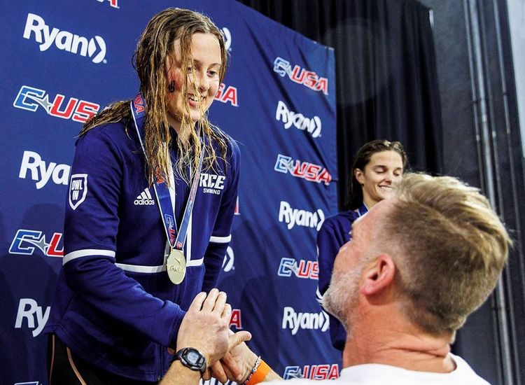 Kane wins 500 free at C-USA meet