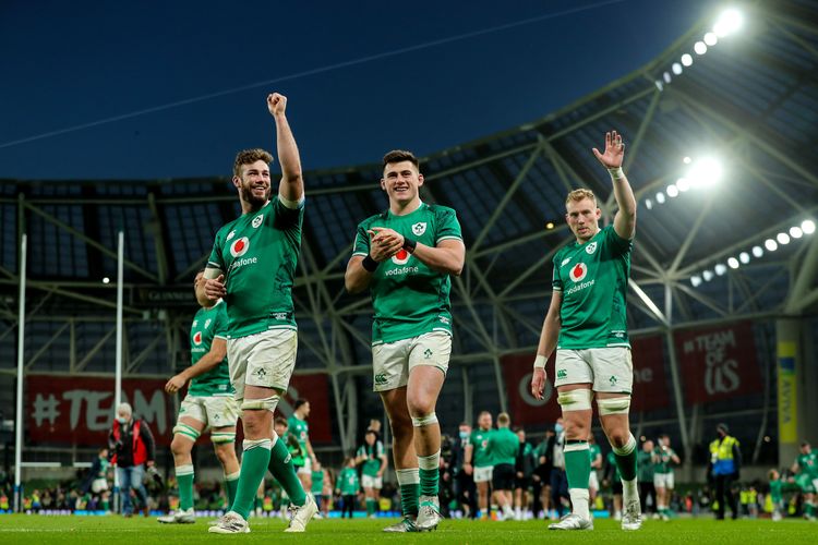 Triple Crown glory for Irish as France become champs