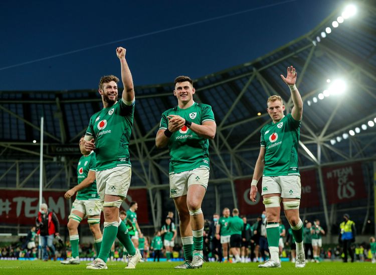 It’s Triple glory for Ireland  as France crowned champs