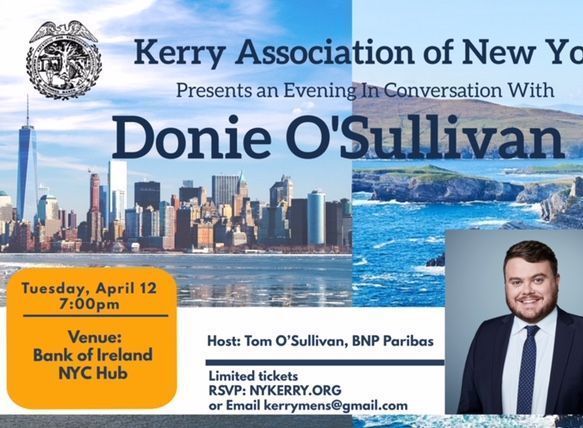NY Kerry Association Hosts CNN's Donie O'Sullivan