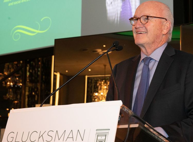 Barnicle Honored at Glucksman Gala