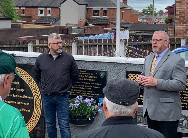 AOH President O'Connell in Belfast