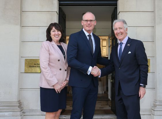 Neal Meets Coveney in Dublin