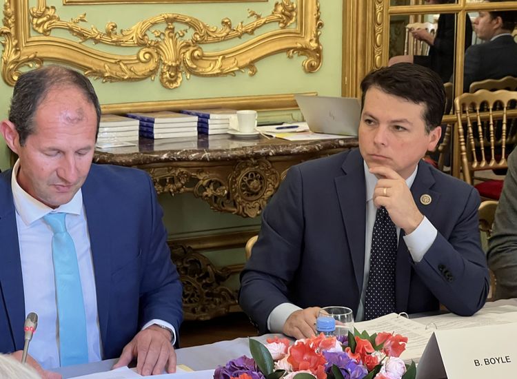 Boyle Raises Protocol in Paris Meeting