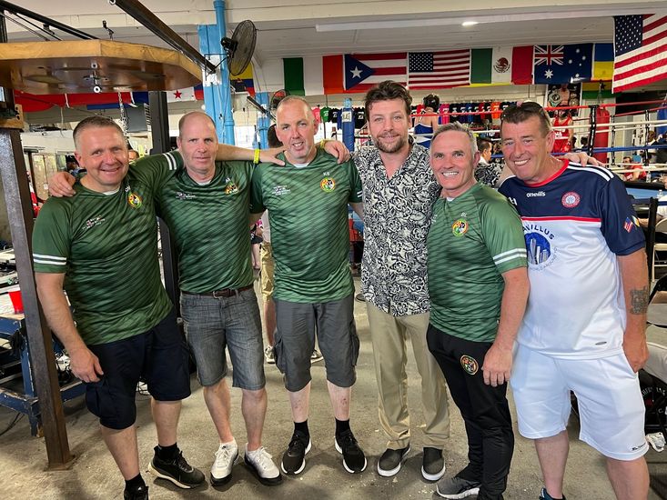 Young Irish take on U.S. boxers