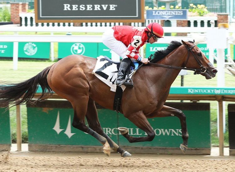 Cannon rides 1st winner after return