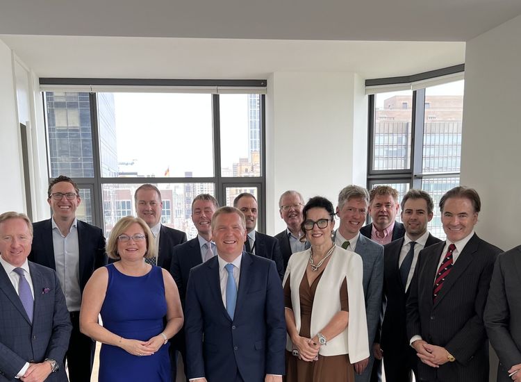 Minister Hosted During NY Visit