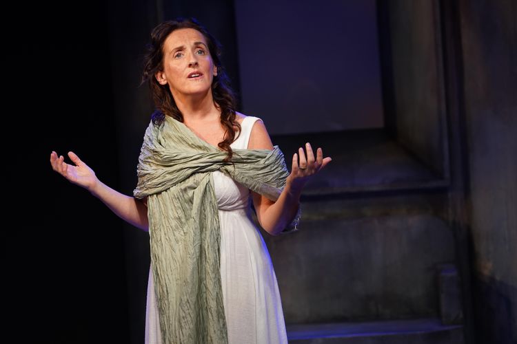 Moloney is back on Irish Rep stage as Molly Bloom