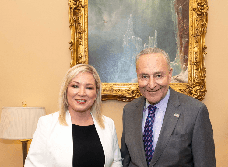 O'Neill Meets With Schumer in D.C.