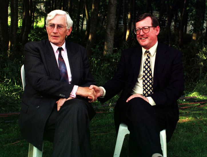 Trimble: 'leader of courage and vision'