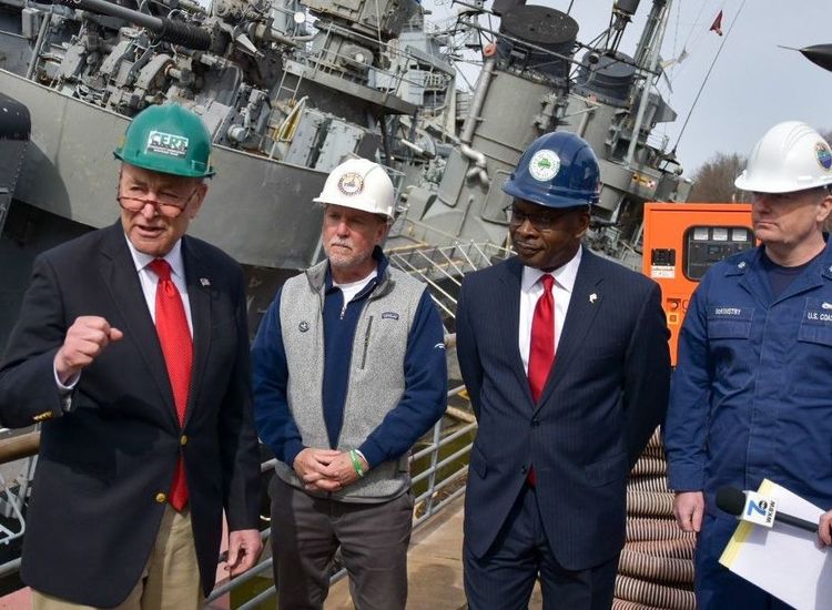Schumer Secures Federal Funds for USS The Sullivans