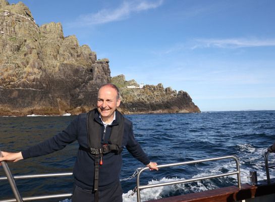  Micheál Visits Mhichil