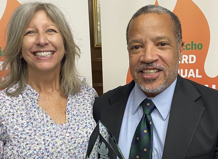 ND Grad who desegregated Alabama schools feted at Big Irish Campfire