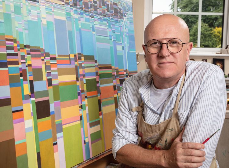 Irish artist paints emotional bridge to home for diaspora