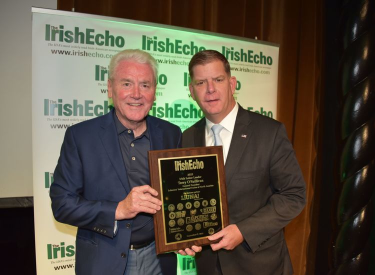 Secretary Walsh salute for labor icon Terry O'Sullivan