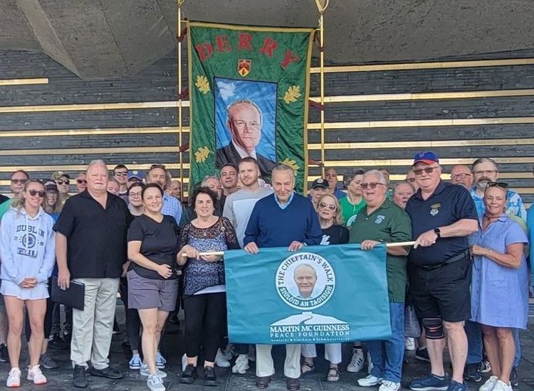A Chieftain's Walk Under Sunny New York Skies