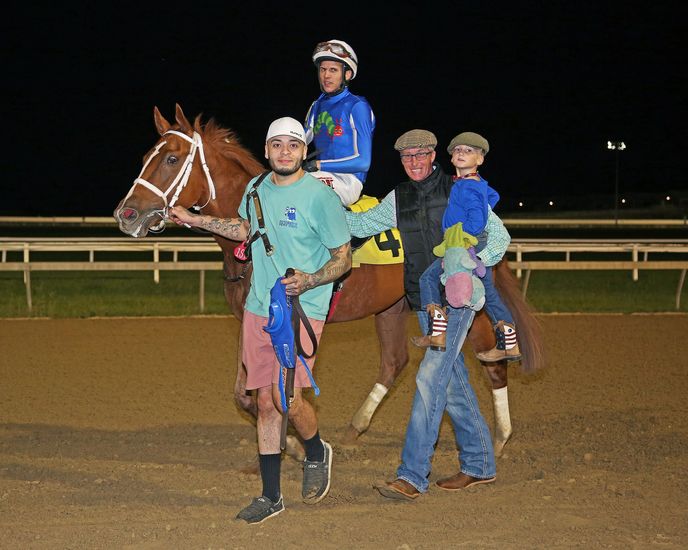 Irish owners, trainers, jockeys & horses winning at the track