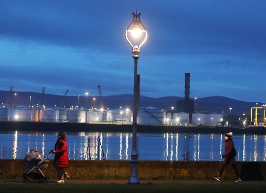 Winter Evening Stroll