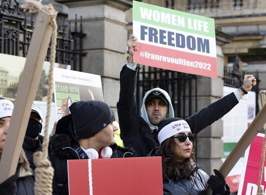 Protestors Decry Iran Repression