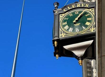 Famous Dublin Clock Restored