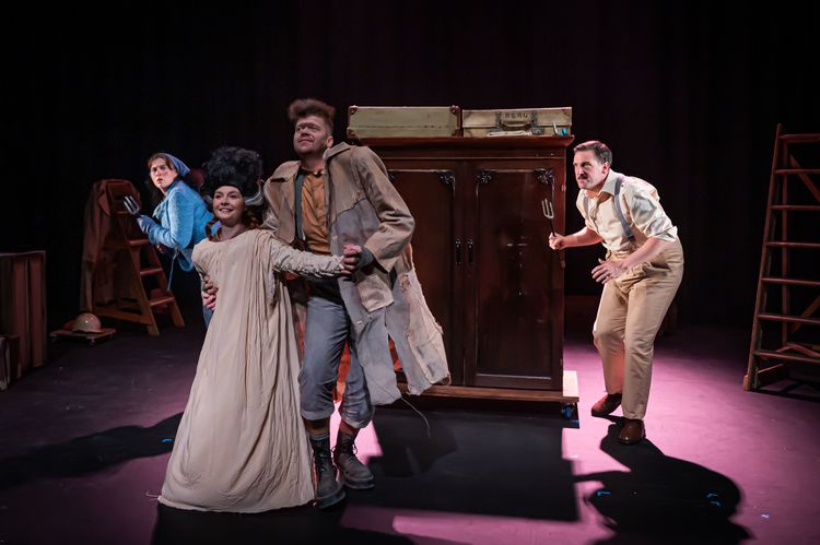 Montrous fun on stormy evening