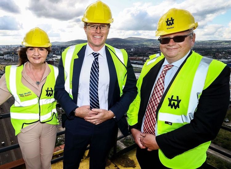 Kennedy Flags Business Leaders Visit