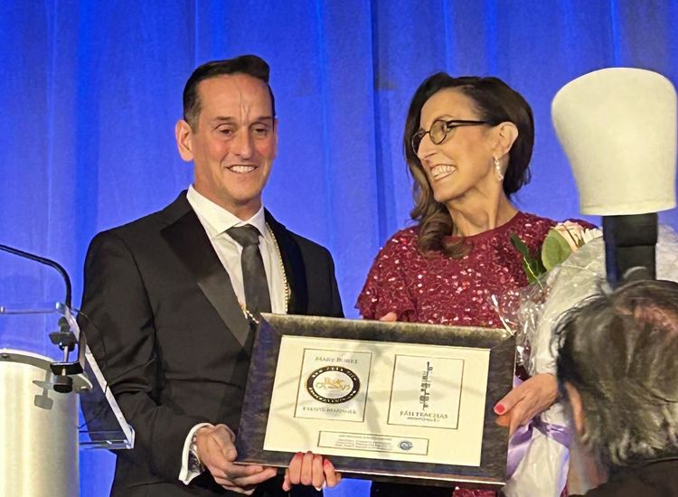 Mary Burke Honored at IBO Gala
