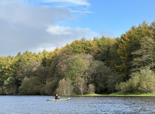Autumn Day on the Lake
