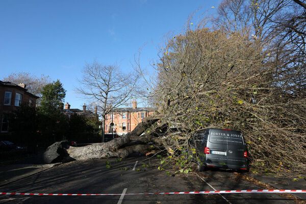 Storm Debi Batters Ireland