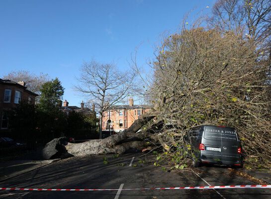 Storm Debi Batters Ireland