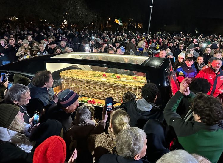 Adams: Shane's Funeral Was Sad and Joyous