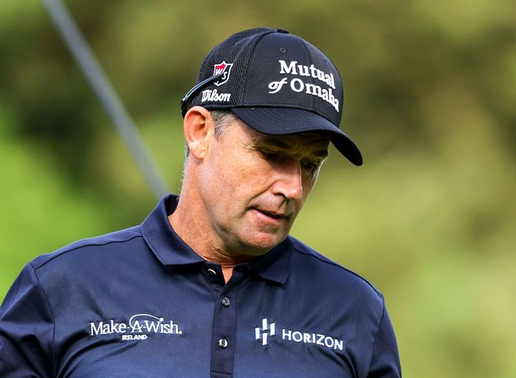 GOLF: One bad hole finishes Harrington