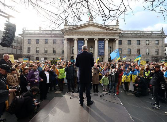 Martin Pledges Ireland Support For Ukraine