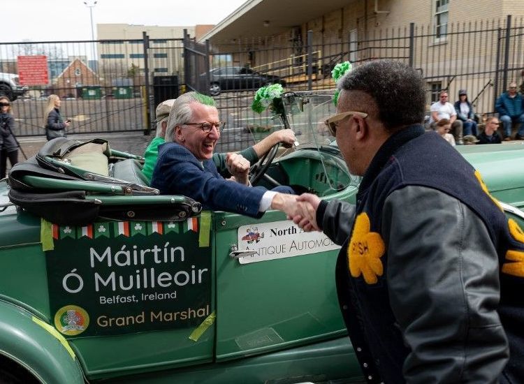 Grand Marshal in Grand Car