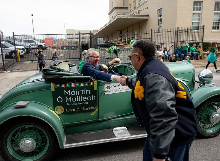 We have lift-off - celebrating St Patrick's Day in Rocket City, Alabama